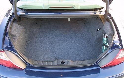 2002 Jaguar S-Type Cargo Area Shown