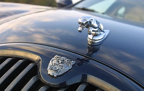 2002 Jaguar S-Type Front Badging