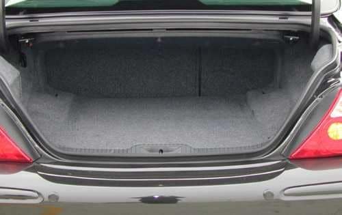 2002 Jaguar S-Type Cargo Area Shown