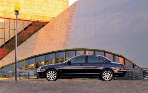 2002 Jaguar S-Type V8 4dr Sedan Shown