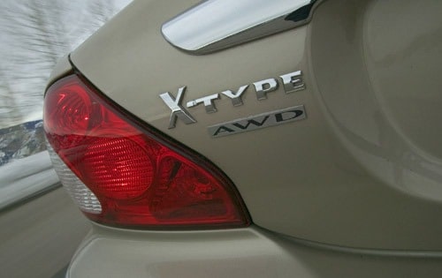 2004 Jaguar X-Type 2.5 Rear AWD Badging