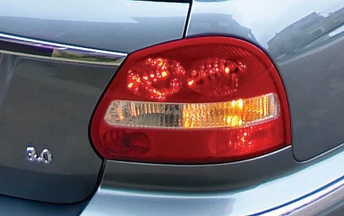 2006 Jaguar X-Type 3.0L Sportwagon Badging