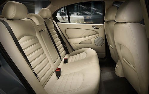 2008 Jaguar X-Type 3.0L Rear Interior
