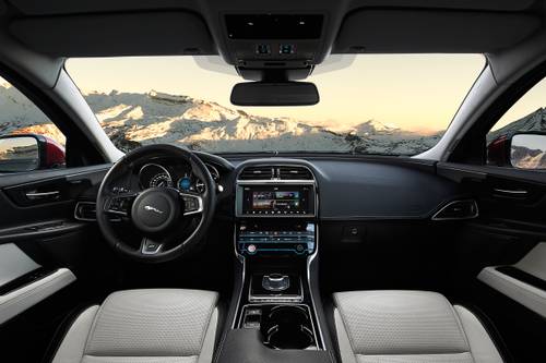 2019 Jaguar XE 20d R-Sport Sedan Dashboard Shown