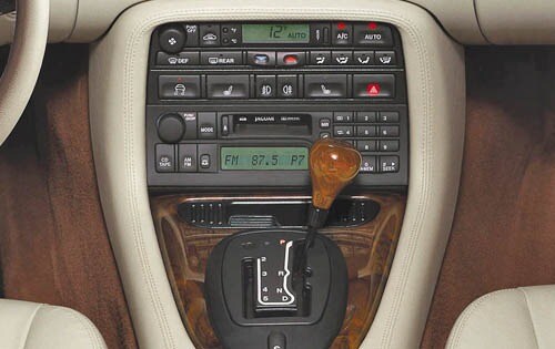 2004 Jaguar XK-Series XK8 Center Console Shown