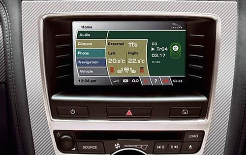2008 Jaguar XK-Series XKR Center Console