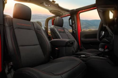 2020 Jeep Gladiator Rubicon Crew Cab Pickup Interior Detail