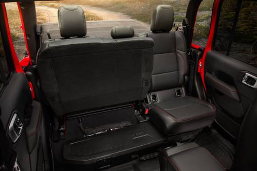 2020 Jeep Gladiator Rubicon Crew Cab Pickup Interior Detail