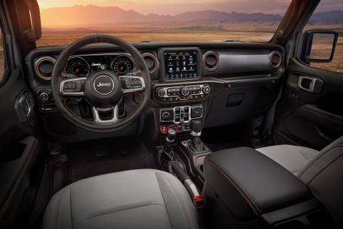 Jeep Gladiator Mojave Crew Cab Pickup Dashboard