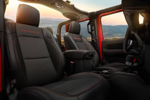 Jeep Gladiator Rubicon Crew Cab Pickup Interior Detail