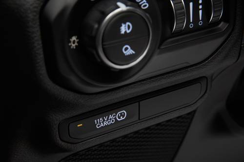 Jeep Gladiator Rubicon Crew Cab Pickup Interior Detail