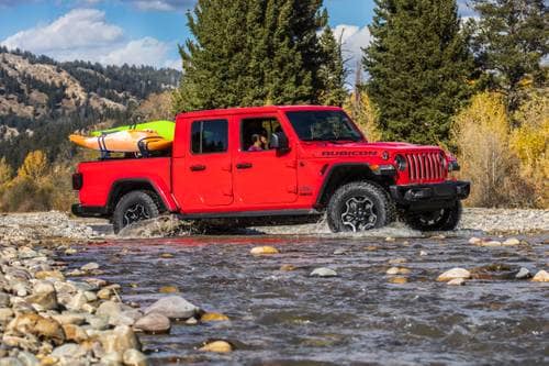 Jeep Gladiator Rubicon Crew Cab Pickup Lifestyle Exterior