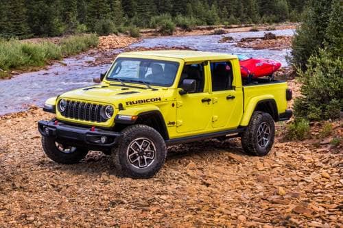 2024 Jeep Gladiator Rubicon X Crew Cab Pickup Exterior Shown