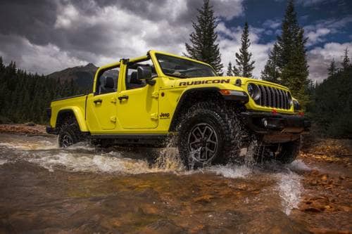 2024 Jeep Gladiator Rubicon X Crew Cab Pickup Exterior Shown
