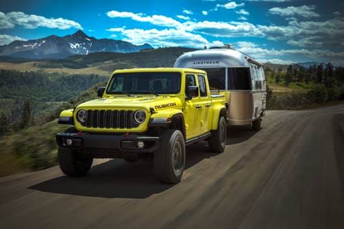 2024 Jeep Gladiator Rubicon X Crew Cab Pickup Lifestyle Exterior