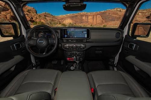 2025 Jeep Gladiator Mojave X Crew Cab Pickup Dashboard