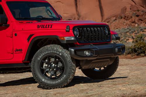 2025 Jeep Gladiator Willys Crew Cab Pickup Exterior Detail