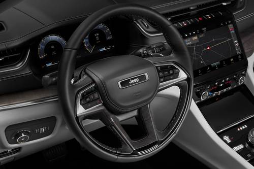 2025 Jeep Grand Cherokee L Overland 4dr SUV Steering Wheel Detail