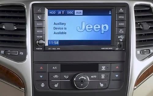 2011 Jeep Grand Cherokee Limited Center Console