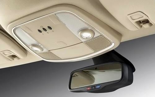 2011 Jeep Grand Cherokee Limited Overhead Console Detail
