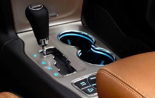 2011 Jeep Grand Cherokee Overland Shifter Detail