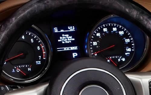 2011 Jeep Grand Cherokee Overland Instrument Cluster