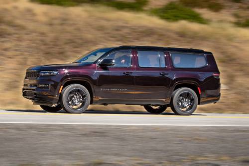 Jeep Grand Wagoneer L Series III Obsidian 4dr SUV Profile Shown