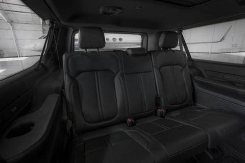 Jeep Wagoneer L Series II Carbide 4dr SUV Rear Interior