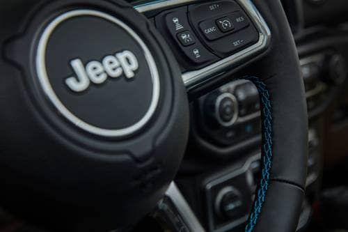 2022 Jeep Wrangler 4xe Unlimited Rubicon Convertible SUV Interior Detail