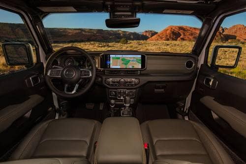 2024 Jeep Wrangler 4xe High Altitude Convertible SUV Dashboard