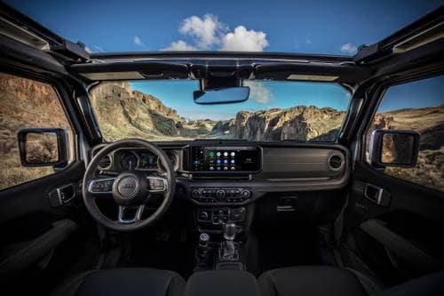 2024 Jeep Wrangler 4xe High Altitude Convertible SUV Dashboard