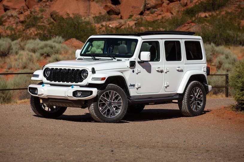 2024 Jeep Wrangler 4xe High Altitude Convertible SUV Exterior Shown