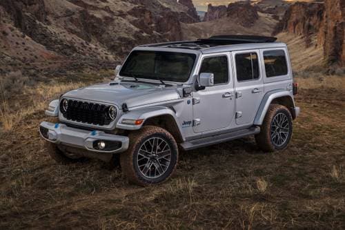 2024 Jeep Wrangler 4xe High Altitude Convertible SUV Exterior Shown