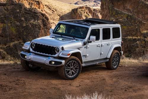 2024 Jeep Wrangler 4xe High Altitude Convertible SUV Exterior Shown