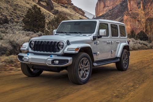 2024 Jeep Wrangler 4xe High Altitude Convertible SUV Exterior Shown