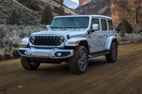 2024 Jeep Wrangler 4xe High Altitude Convertible SUV Exterior Shown