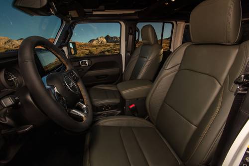2024 Jeep Wrangler 4xe High Altitude Convertible SUV Interior