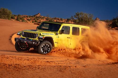 2024 Jeep Wrangler 4xe Rubicon X Convertible SUV Lifestyle Exterior