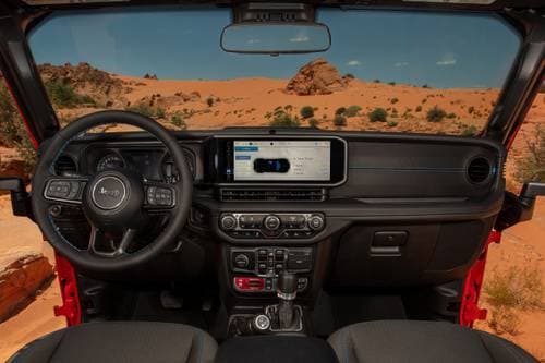 2024 Jeep Wrangler 4xe Rubicon Convertible SUV Dashboard