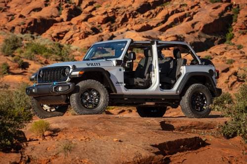 2024 Jeep Wrangler 4xe Willys Convertible SUV Exterior