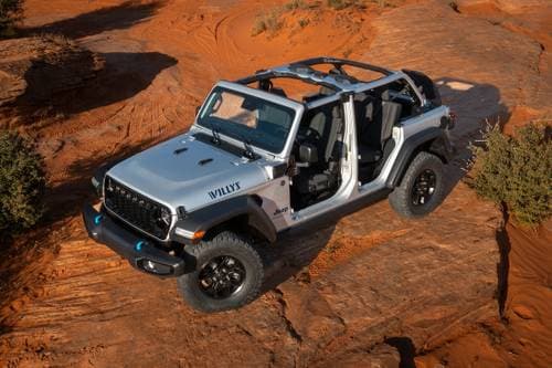 2024 Jeep Wrangler 4xe Willys Convertible SUV Exterior