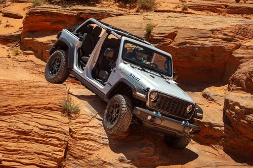 2024 Jeep Wrangler 4xe Willys Convertible SUV Lifestyle Exterior