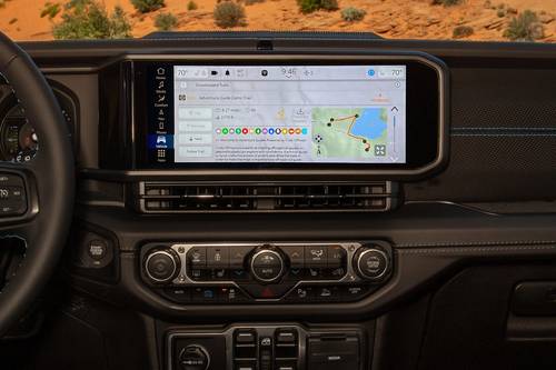 2025 Jeep Wrangler 4xe Rubicon X Convertible SUV Center Console
