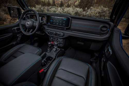 2025 Jeep Wrangler 4xe Rubicon X Convertible SUV Dashboard