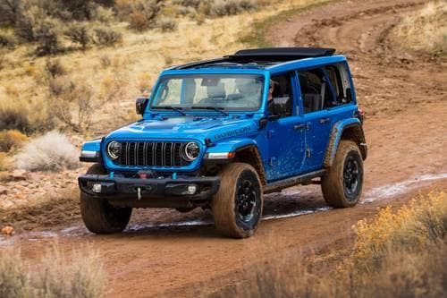 2025 Jeep Wrangler 4xe Rubicon X Convertible SUV Exterior