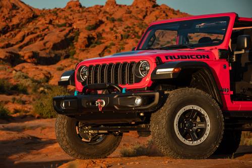 2025 Jeep Wrangler 4xe Rubicon Convertible SUV Exterior Detail