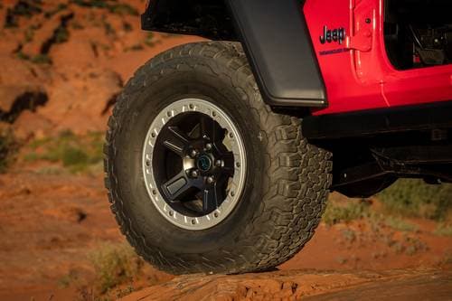 2025 Jeep Wrangler 4xe Rubicon Convertible SUV Wheel