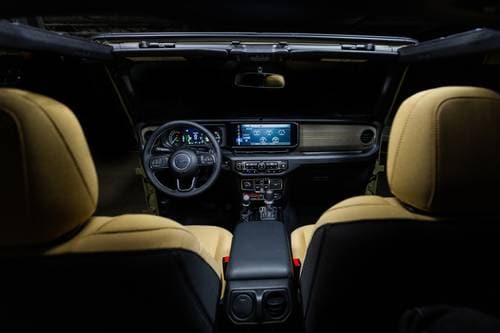 2025 Jeep Wrangler 4xe Willys '41 Convertible SUV Dashboard
