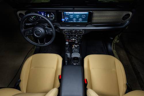 2025 Jeep Wrangler 4xe Willys '41 Convertible SUV Dashboard