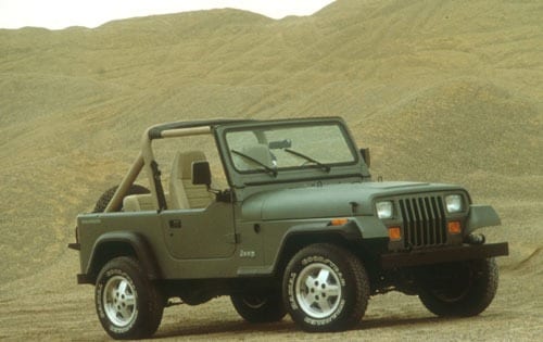 1991 Jeep Wrangler 2 Dr Sahara 4WD Utility